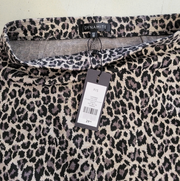 Dynamite Mini Bodycon Cheetah Skirt - Picture 5 of 5